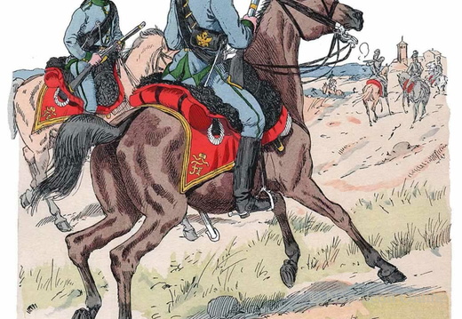 Österreich - Jäger zu Pferd Graf Bussy 1798-1801