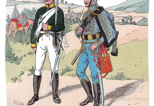 Österreich - Dragoner und Grenz-Husaren 1798-1801