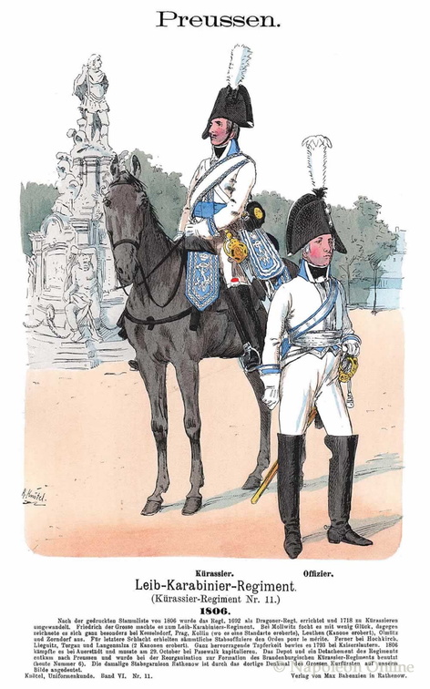 Preussen - Kürassier-Regiment Nr. 11 Leib-Karabiniers 1806