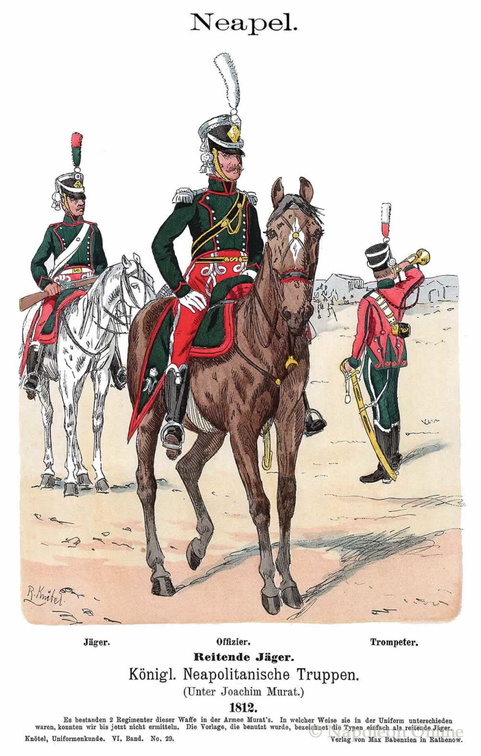 Neapel - Jäger zu Pferd 1812