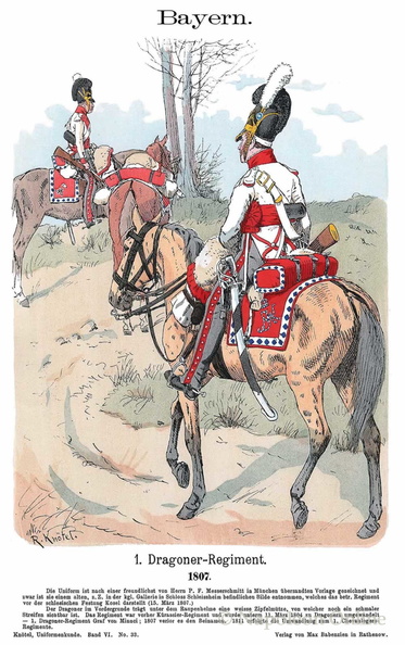 Bayern - Dragoner-Regiment Nr. 1, 1807