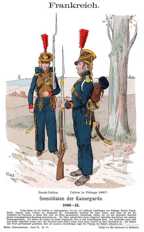 Frankreich - Gardemarine 1806-1813