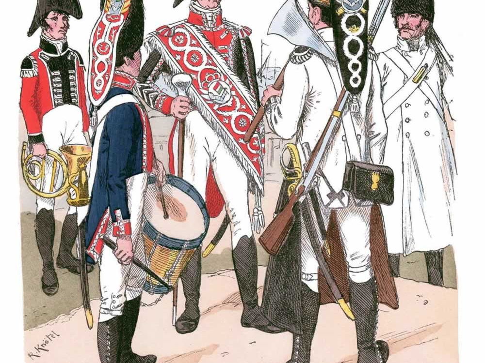 Spanien - Infanterie-Regiment Zamora 1807-1808