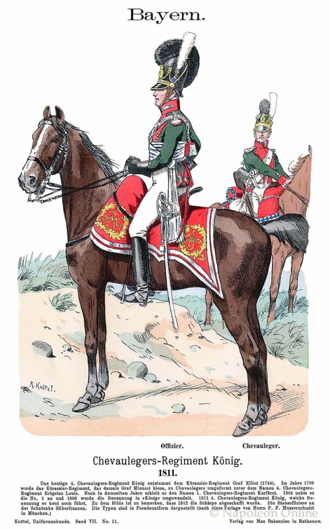 Bayern - Chevaulegers-Regiment König 1811