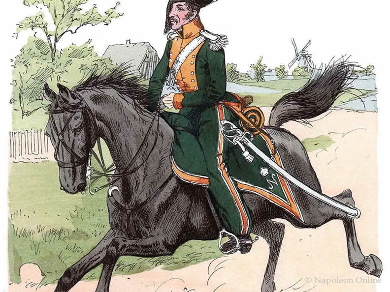Frankreich - Chevaulegers-Regiment Nr. 9, 1811