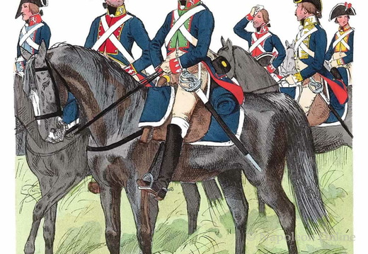 Spanien - Kavallerie 1806