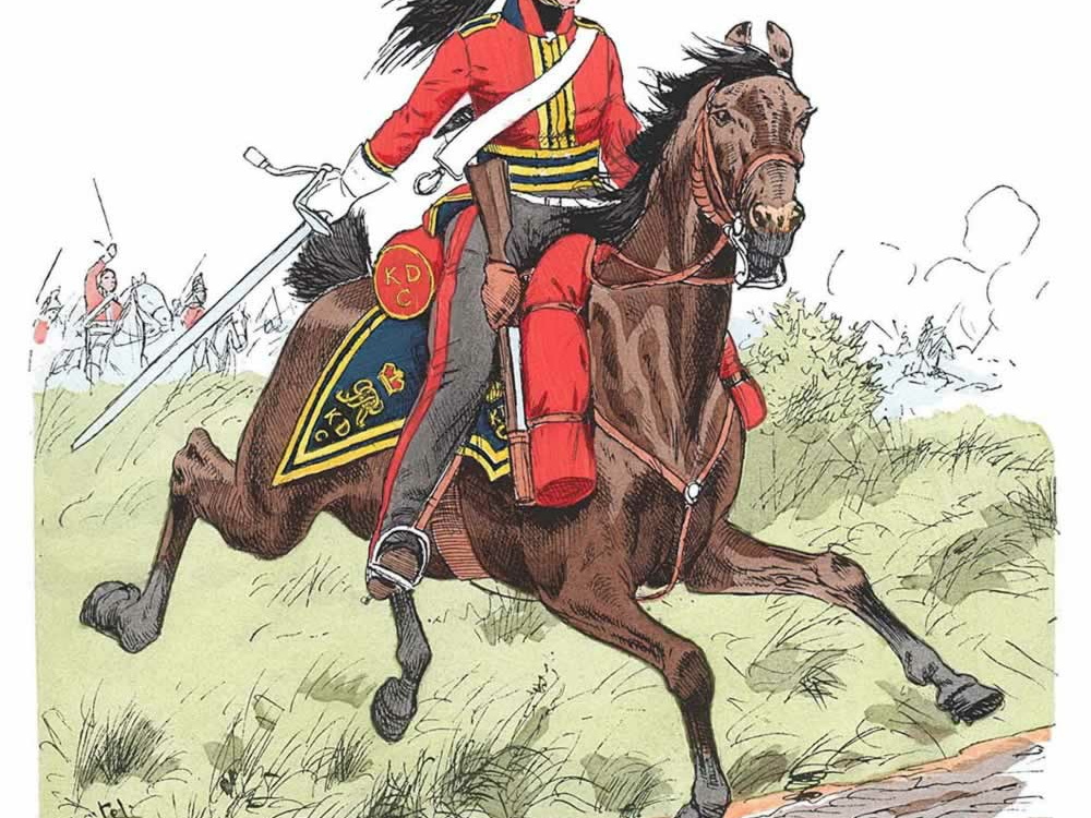 England - Garde-Dragoner-Regiment Nr. 1, 1815