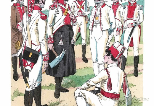 Spanien - Infanterie-Regiment Guadalaxara 1807-1808
