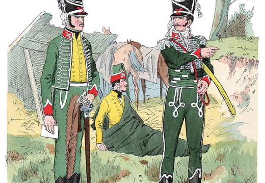 Spanien - Jäger zu Pferd Regiment Almansa 1807-1808