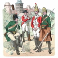 Lübeck - Infanterie und Artillerie 1809