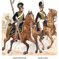 England - Artillerie zu Pferd und Raketenkorps 1813