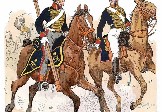 England - Artillerie zu Pferd und Raketenkorps 1813