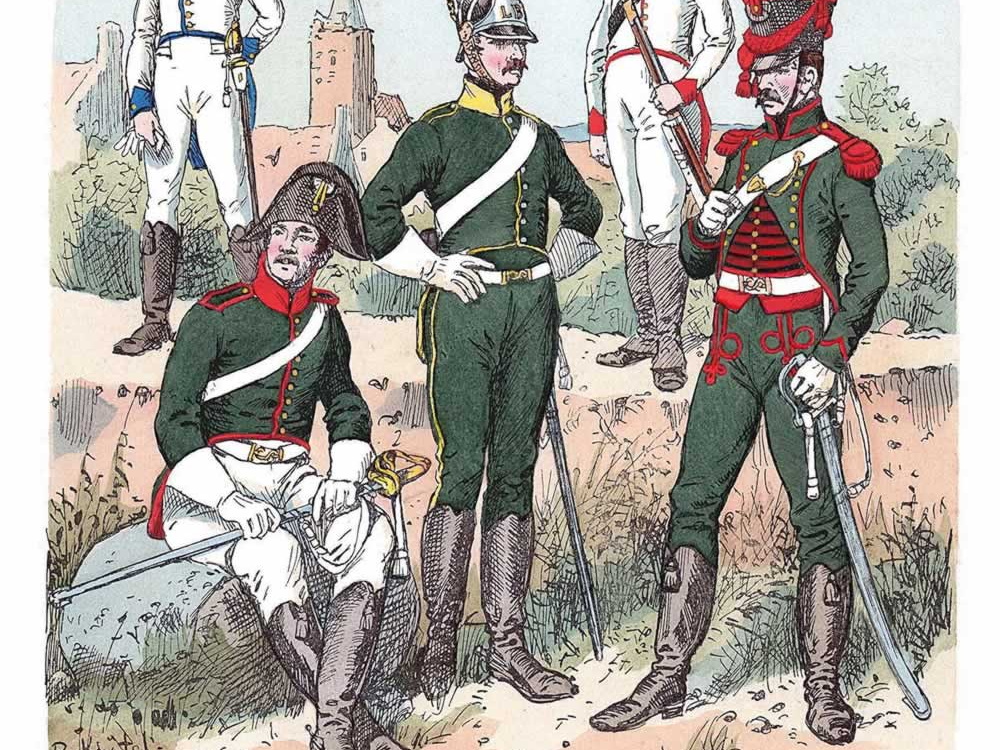 Österreich - Belgische Legion 1814