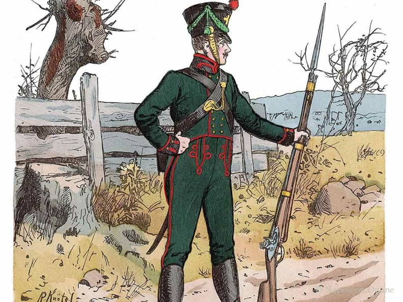 Frankfurt - Freiwilliger Jäger zu Fuß 1814
