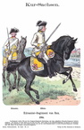 Sachsen - Kürassier-Regiment von Rex 1785