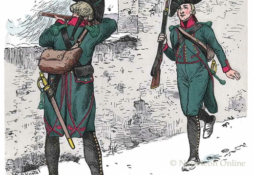 Holland - Jäger-Bataillon Nr. 4, 1801