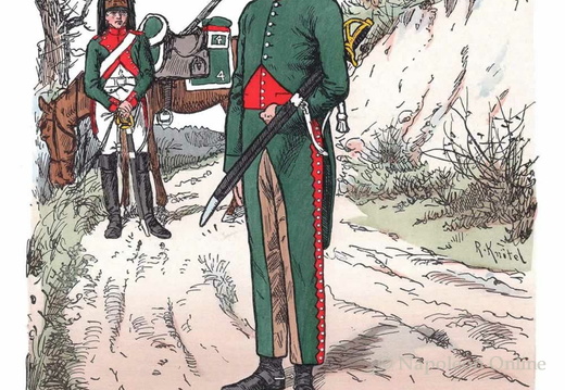 Frankreich - Dragoner-Regiment Nr. 4, 1800