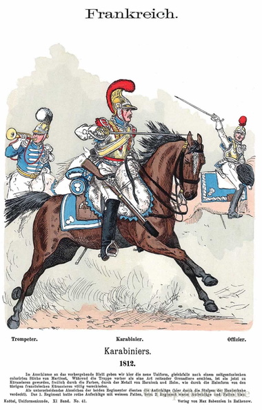 Frankreich - Karabiniers 1812