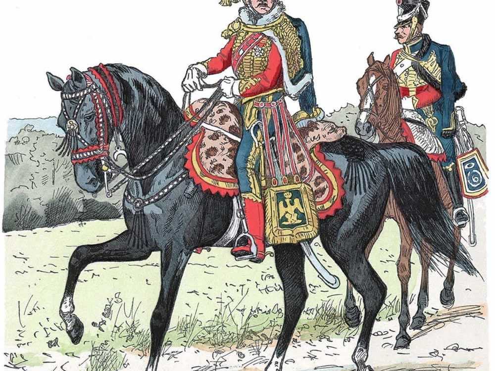 Frankreich - Husaren-Regiment Nr. 6, 1806-1812