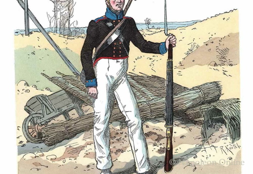 Preussen - Mansfelder Pionier-Bataillon 1814/1815
