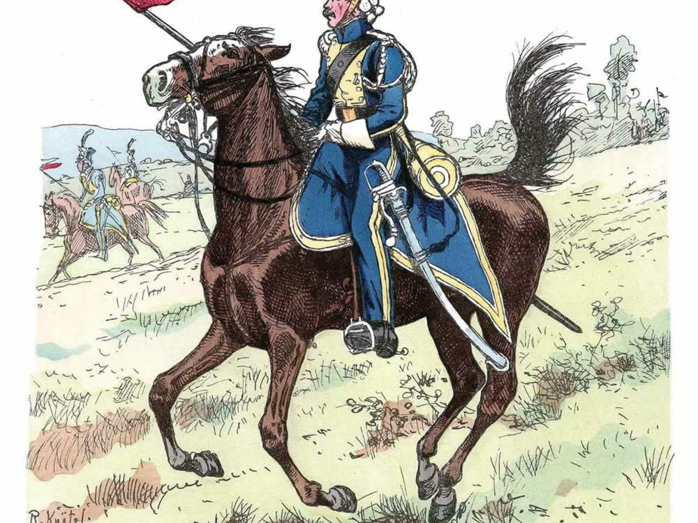 Frankreich - Chevaulegers-Regiment Nr. 8, 1811