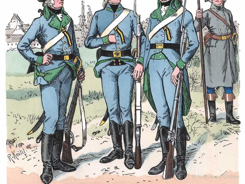 Österreich - Wiener Freiwillige 1797