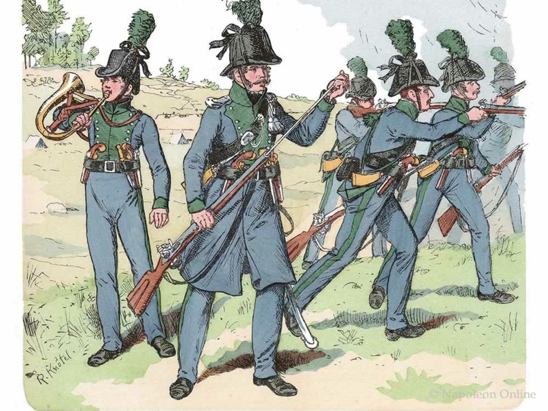 Preussen - Lützow'sches Freikorps, Tiroler Jäger 1813