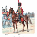 Frankreich - Husaren-Regiment Nr. 4, 1805-1812