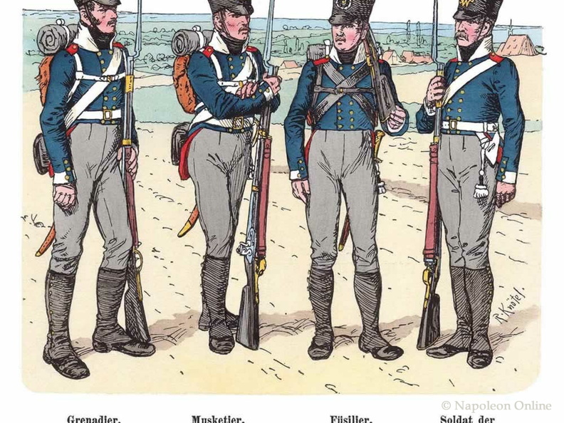 Preussen - Linieninfanterie-Regiment Colberg 1811