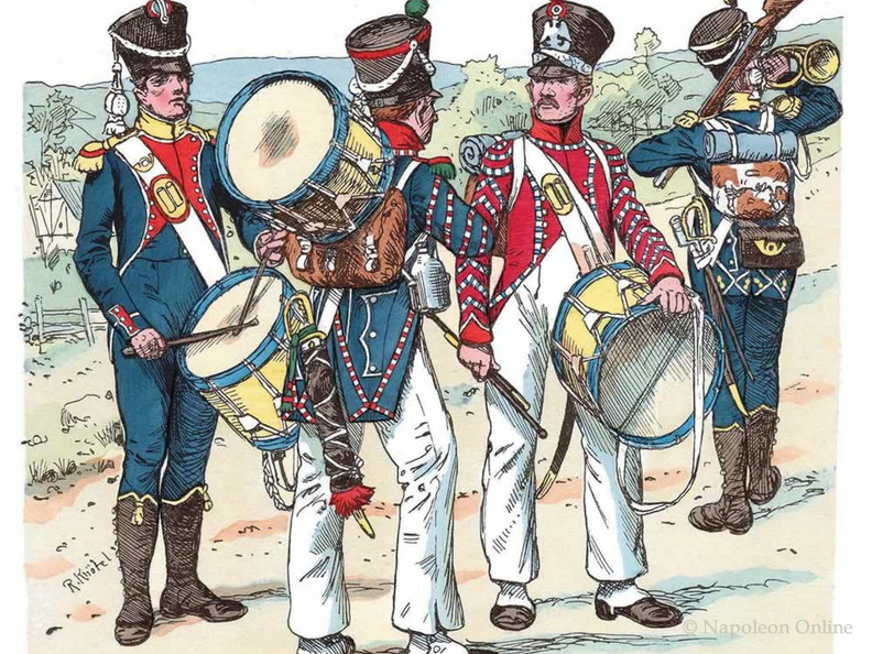 Frankreich - Leichte Infanterie, Musiker 1805-1812
