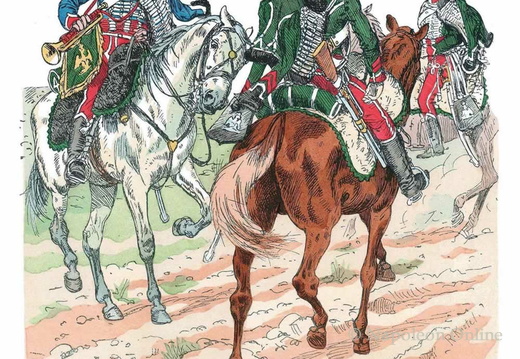 Frankreich - Ehrengarden der Kaisergarde 1813