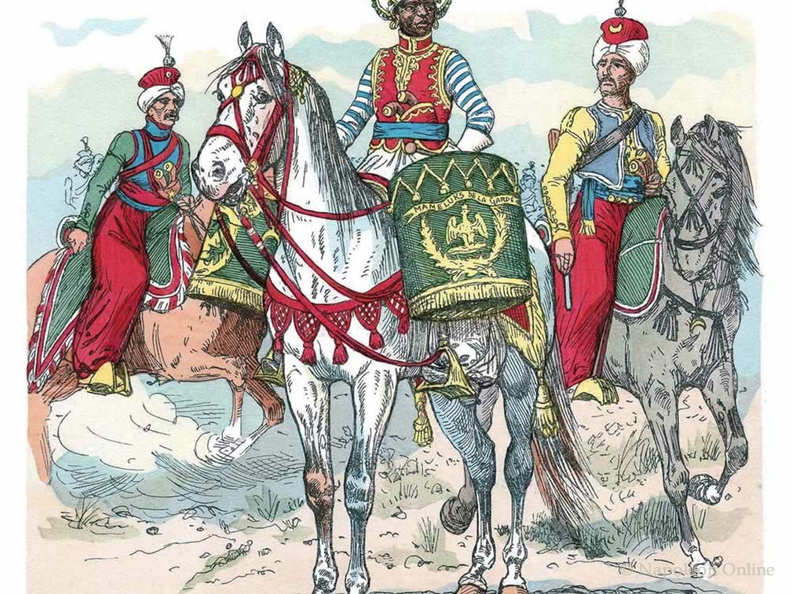 Frankreich - Mamelucken der Kaisergarde 1808