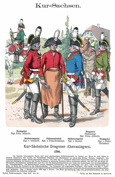 Sachsen - Dragoner 1796