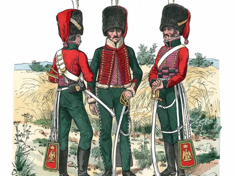 Frankreich - Guiden des Marschall Bernadotte 1808