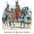 Frankreich - Adjutanten des Marschall Berthier 1809