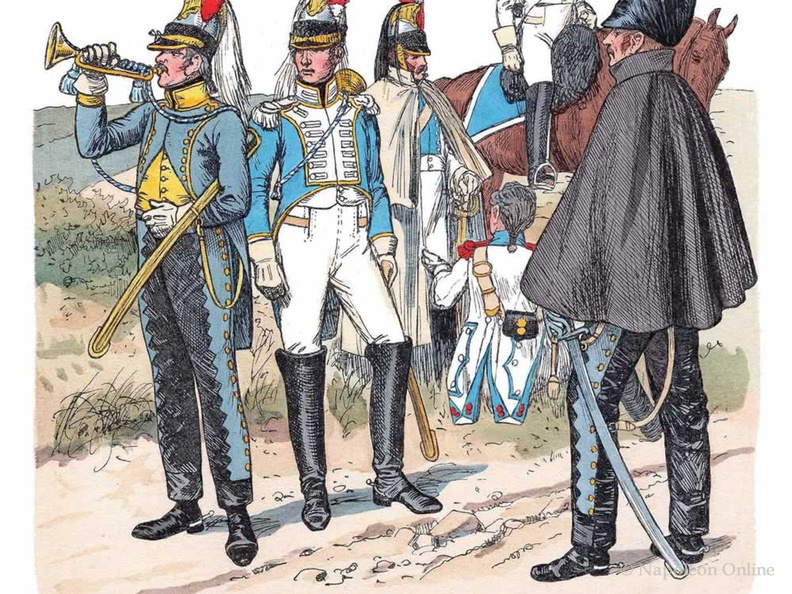 Holland - Kürassier-Regiment Nr. 2, 1807-1810