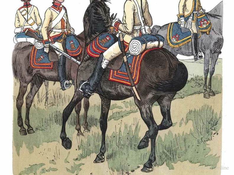 Sachsen - Garde du Corps 1785