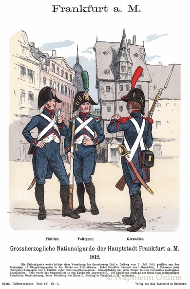 Frankfurt - Nationalgarde 1812