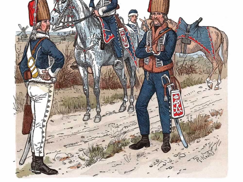 Preussen - Husaren-Regiment v. Eben und Brunnen 1787