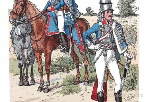 Preussen - Husaren-Regiment Nr. 4 Prinz Eugen von Württemberg 1802
