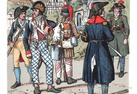 Frankreich - Infanterie 1796