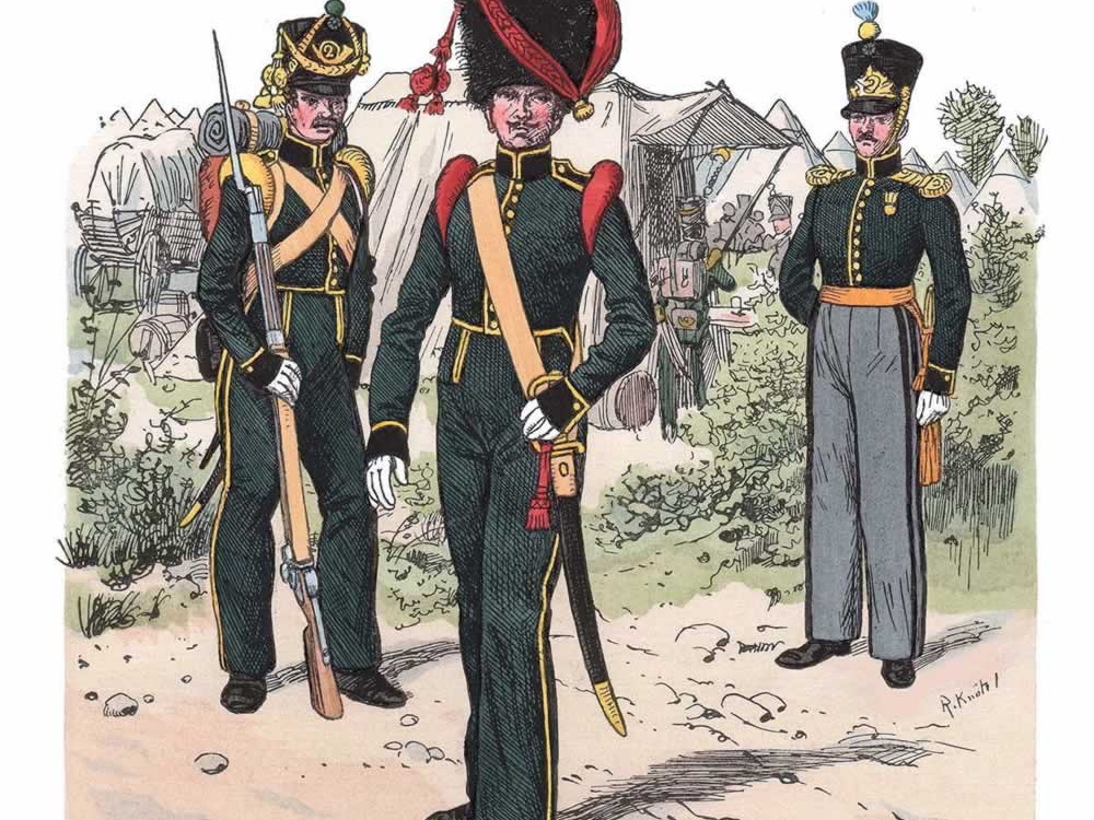 Nassau - Infanterie um 1820