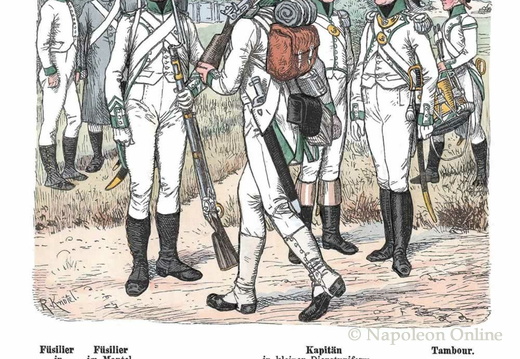 Lippe - Füsilier-Bataillon 1807-1809