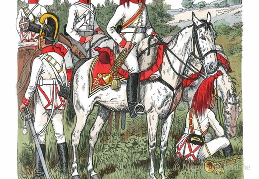 Österreich - Dragoner-Regiment Nr. 4 Toskana 1813-1815