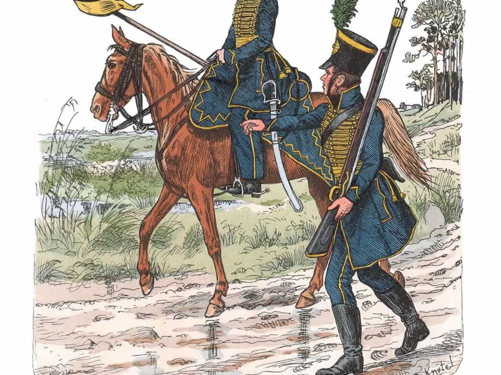 Preussen - Freikorps v. der Marwitz 1807