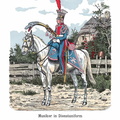 Frankreich - Gardechevaulegers-Regiment Nr. 1, Musiker 1810