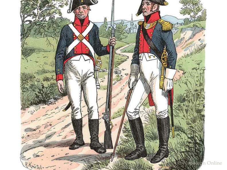 Gotha-Altenburg - Infanterie 1807