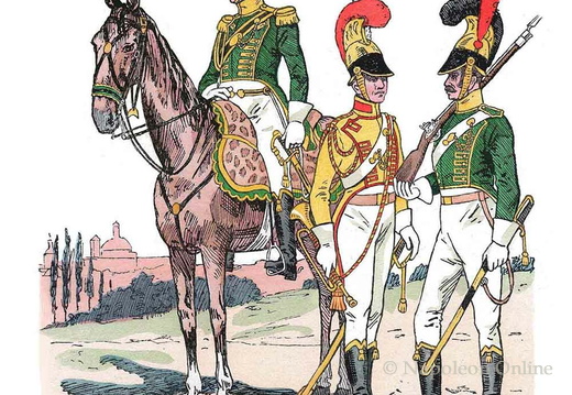 Spanien - Gardechevaulegers 1809-1812