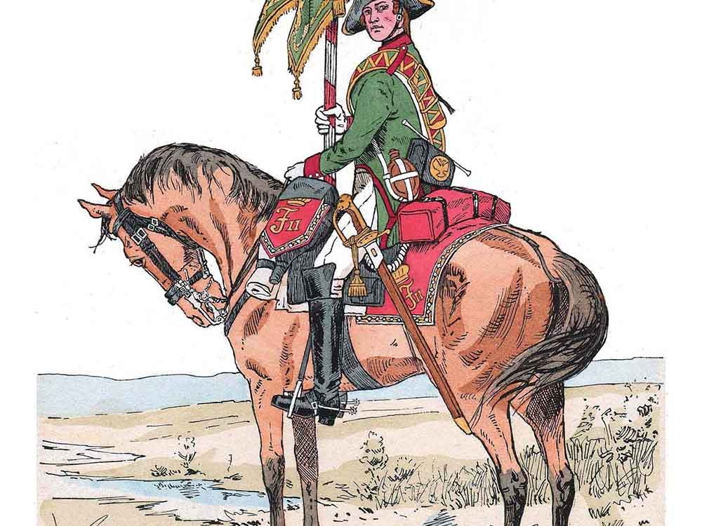 Österreich - Dragoner-Regiment de La Tour 1792