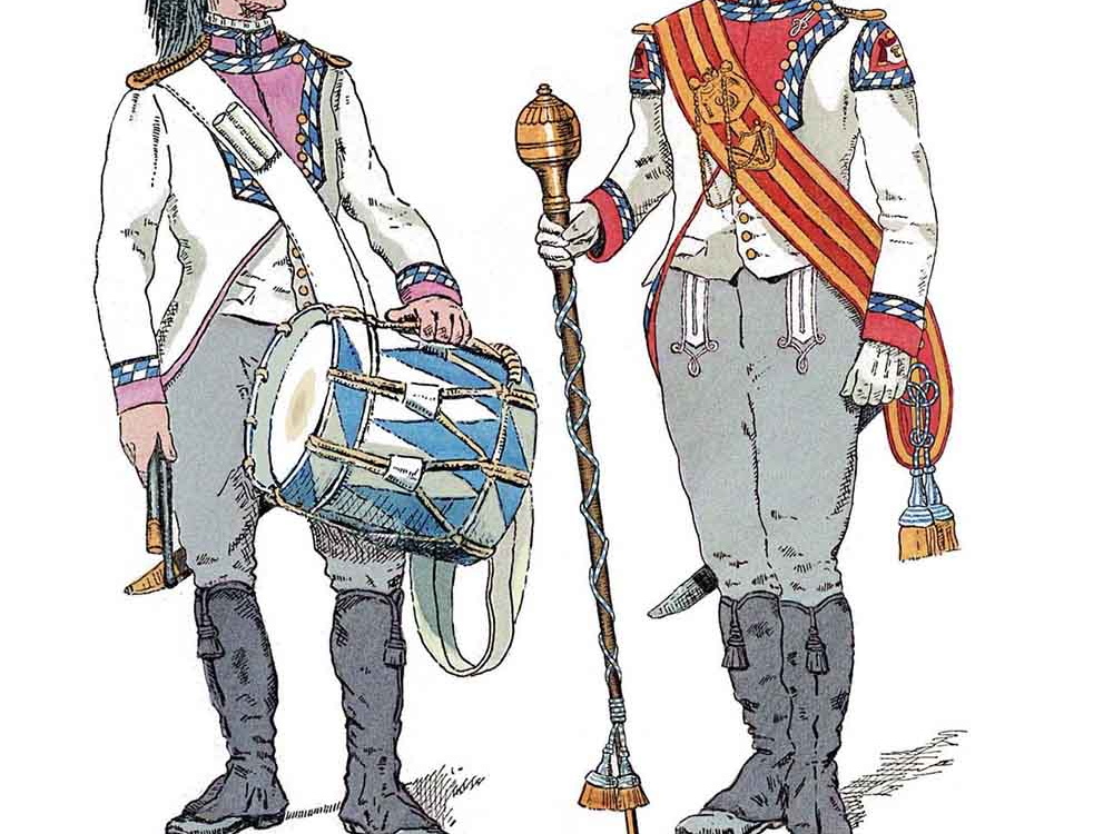 Bayern - Füsilier-Regimenter 1790-1799